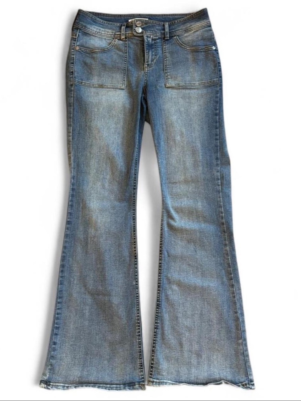 Garage Women's Light Blue Flare Jeans